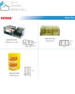 sample Image perlengkapan Tempat Alat Tulis Kenko K-239 Desk Set