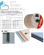 Contoh Ring Jilid Wire Binding JBI Spiral Kawat No. 16 Pitch 2:1 (1") A4 merek JBI